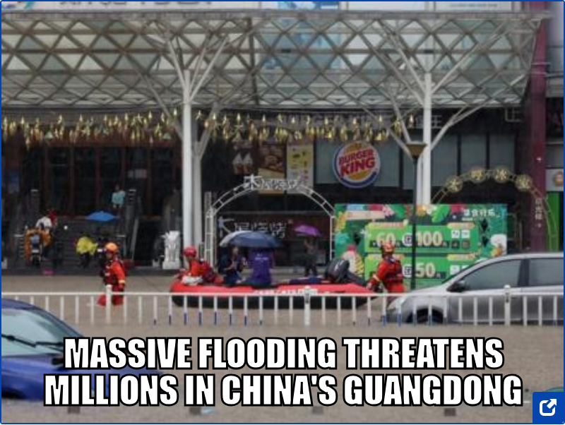 Major rivers, waterways, and reservoirs in China's Guangdong province are at risk of dangerous floods, putting over 127 million people in jeopardy. #Guangdong #River #Waterresources

newswall.org/summary/massiv…