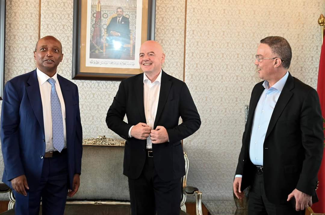 Le Président de la FIFA, Gianni Infantino, est arrivé à Rabat, au Maroc, pour la finale de la Coupe d’Afrique des Nations de Futsal CAF TotalEnergies. Il a été accueilli par Dr Patrice Motsepe, le Président de la CAF. Les deux dirigeants assisteront à la finale.