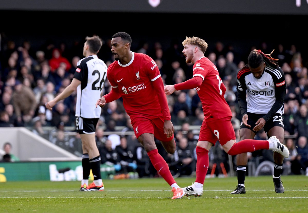 21 - Ryan Gravenberch's goal, assisted by Harvey Elliott, was the first time Liverpool had a Premier League goal both scored and assisted by players aged 21 or younger since November 2014 v Chelsea (Emre Can assisted by Raheem Sterling). Future.