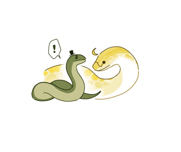 ElixirSilver's tweet photo. 变成蛇了！ https://t.co/x72r9aMYWW