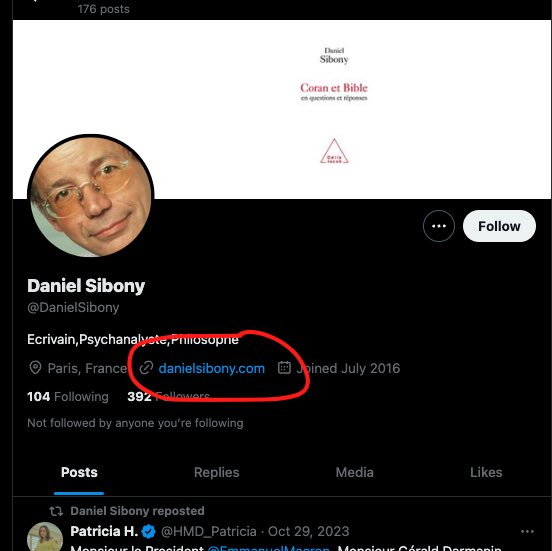 Daniel Sibony tweet media