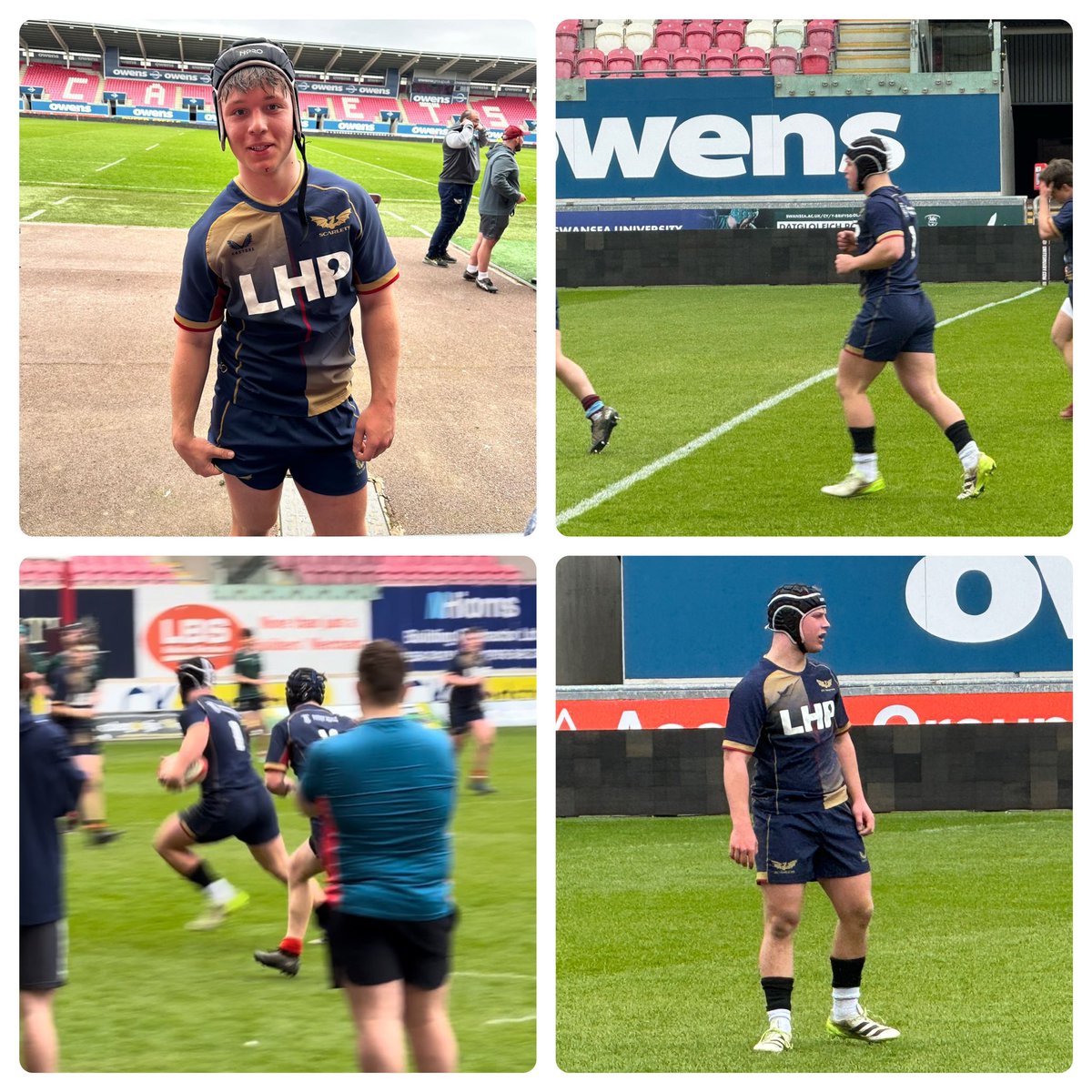 Nice runout for Hudson @hnevs07 for @ScarletsAcademy U17’s against @welshexiles after his return from injury 💪🏉🏴󠁧󠁢󠁷󠁬󠁳󠁿