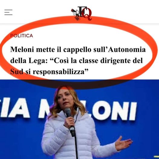 James_Senise's tweet photo. "La classe dirigente del sud" è scelta da i loro partiti nazionali, come avviene in tutta Italia, non è certo frutto delle divinità norrene. Quindi, è un problema di etica dei LORO partiti.
Quasi come se fossimo un corpo estraneo alla nazione e alla politica italiana.
#ipatrioti https://t.co/TswcOY0VXH