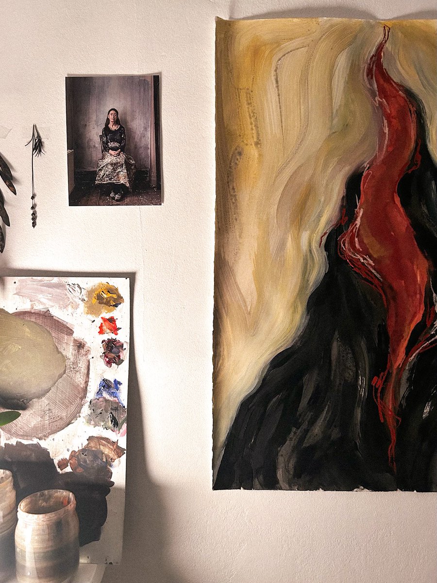 21 de abril
un volcán
un estudio
tres años después
y tanta, tanta lava dentro
y fuera

🌋