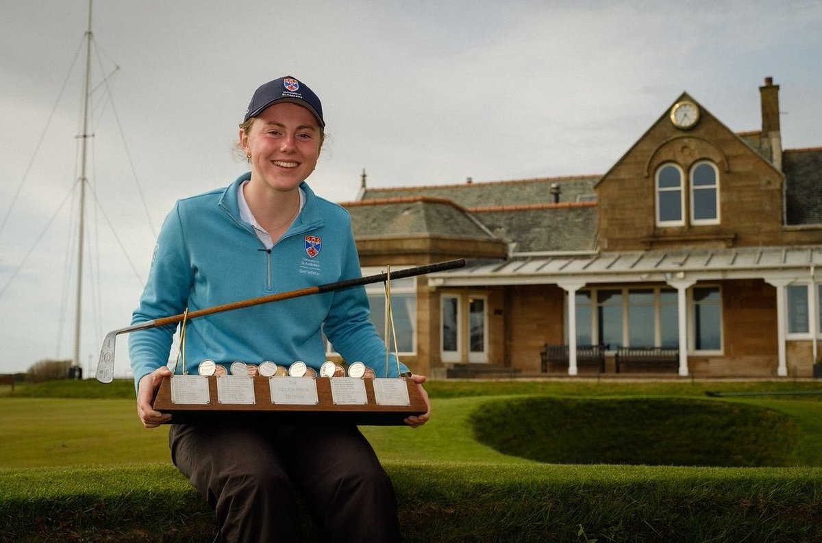 Congratulations, Ellie Monk! Winner of the 2024 Helen Holm Scottish Women’s Open. 🏆 #RoyalTroon | #HelenHolm2024