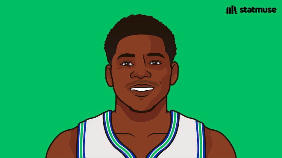 Anthony Edwards Franchise Playoff Records:

PPP: 28.5

3PM - 42

Most Points in a game: 41

Points in a Quarter: 18