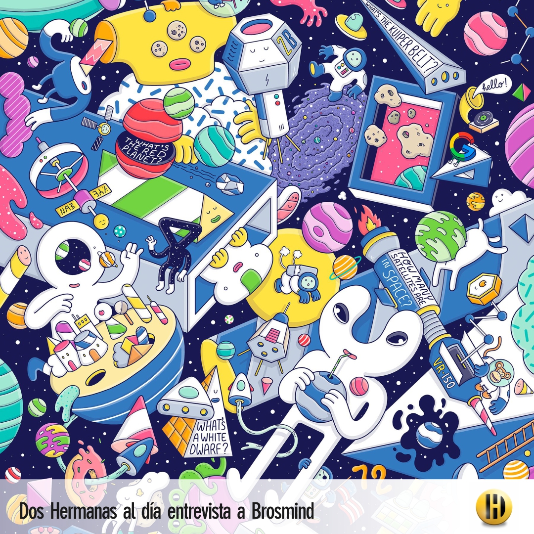 Dos Hermanas al día entrevista a Brosmind. El futuro creativo.
Esta semana descubriremos a una pareja de hermanos que ha formado su propia identidad audiovisual.

doshermanasaldia.com/post/entrevist…

#brosmind #entrevista #ilustracion #doshermanas #cultura #doshermanasaldia