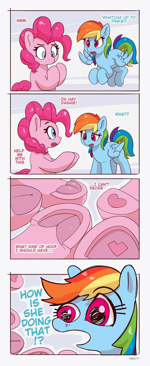 Pinkie is facing a problem many ponies have.. This one's too long for the preview!