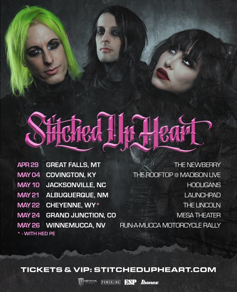 Tix & VIP : stitchedupheart.com