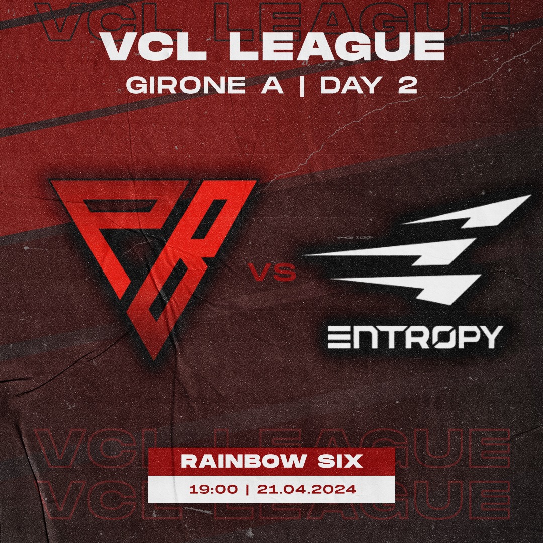 esport_pulsar's tweet photo. VCL | GIRONE A - DAY 2 21.04 @LeagueVoltage - #RainbowSixSiege
🕢 19:00pm
🆚️ @EntropyGaming
PULSAR BLAM @PulsarVirifly
#ipulsar #teampulsaresport #r6 #gg #vcl https://t.co/59zCujmuWa