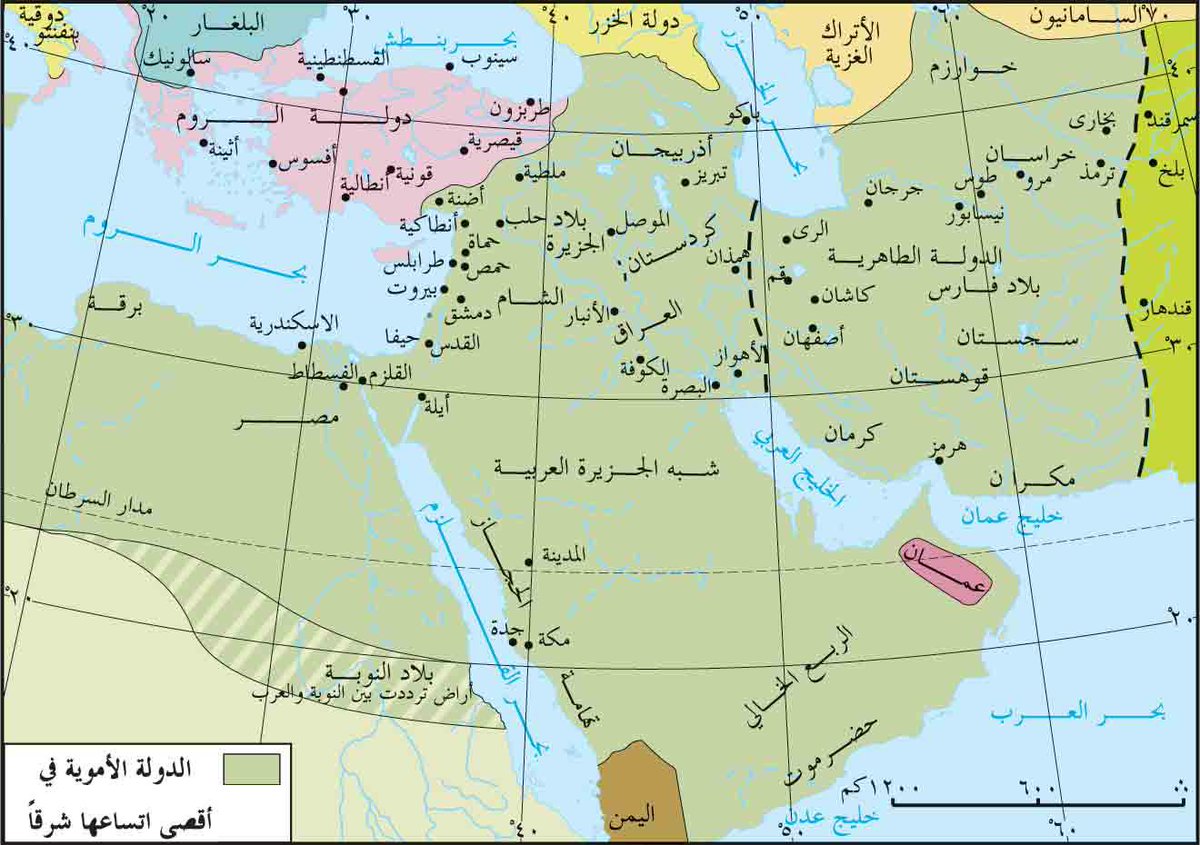 كانت ولاية عُمان من أكثر الولايات تمرداً على الدولة الأموية في دمشق ، وقد اعتمد خلفاء بني أمية على قادةً من #بني_تميم لاخضاعها وفرض سلطانهم عليها ولذلك نجد أكثر ولاة عمان في زمن الخلافة الأموية من تميم .