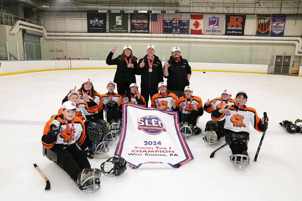 usahockey's tweet image. Champions have been crowned at the 2024 Toyota USA Hockey Youth #SledNationals! 🏆

Congratulations to all of the winners!