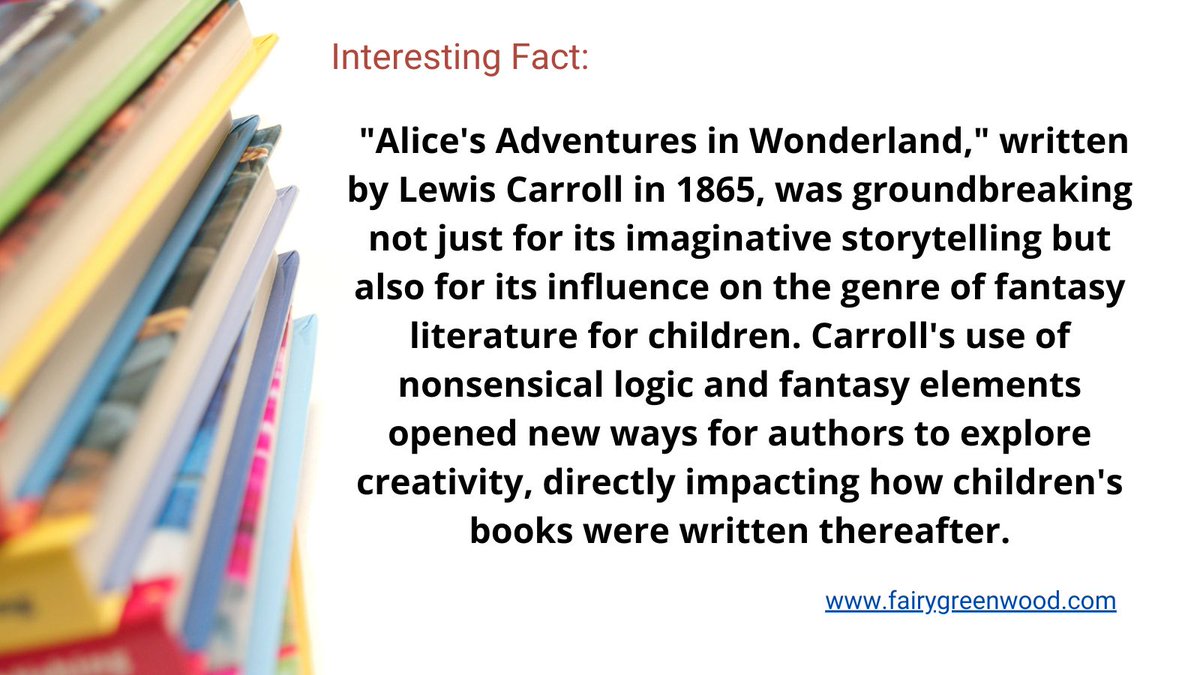 #AlicesAdventures #LewisCarroll #FantasyLiterature #ChildrensBooks #LiteraryInfluence #BookHistory #KidsLit