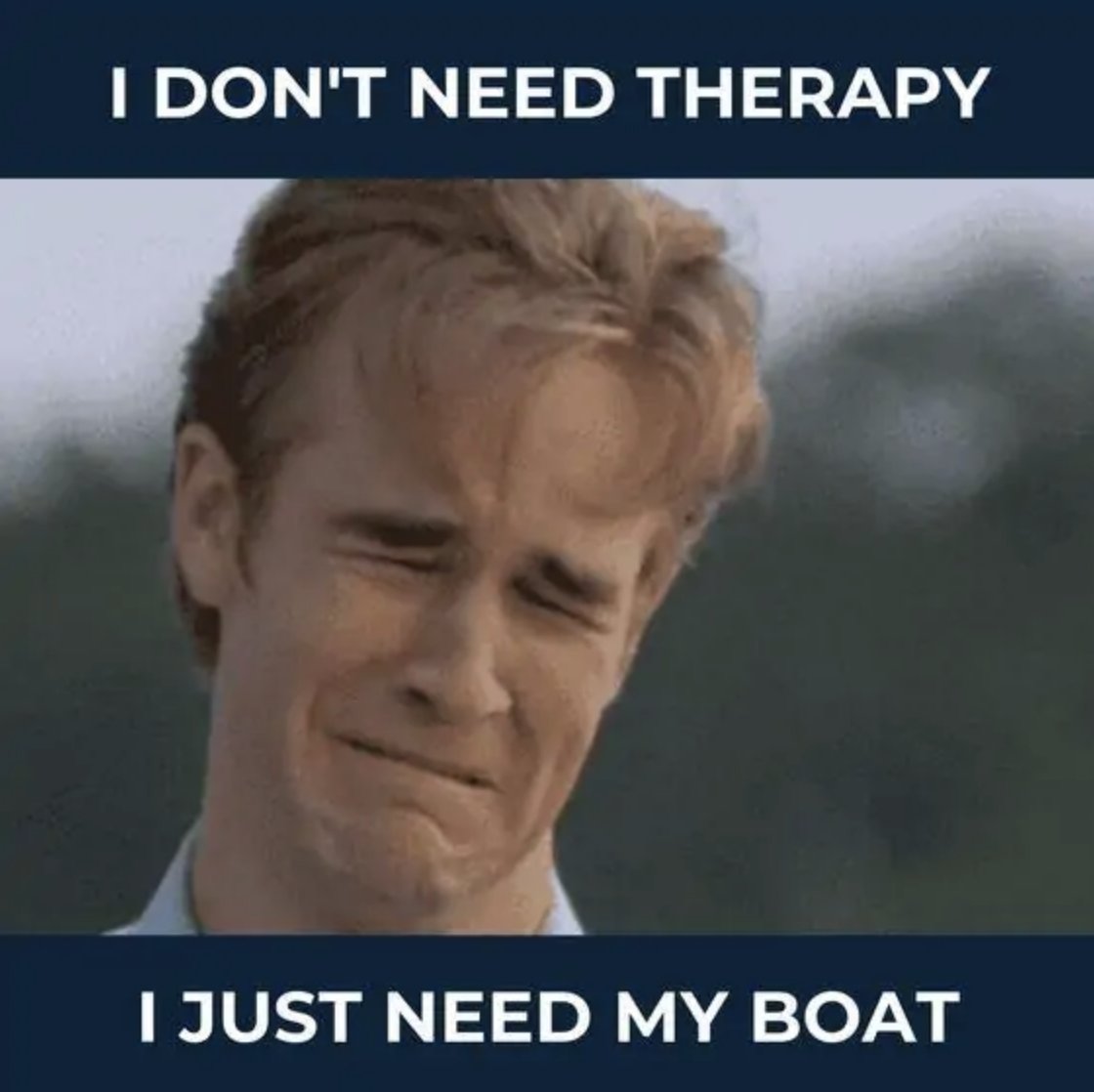 Happy Meme Sunday! When boat is the new therapy! Like and comment if you agree! 😁
