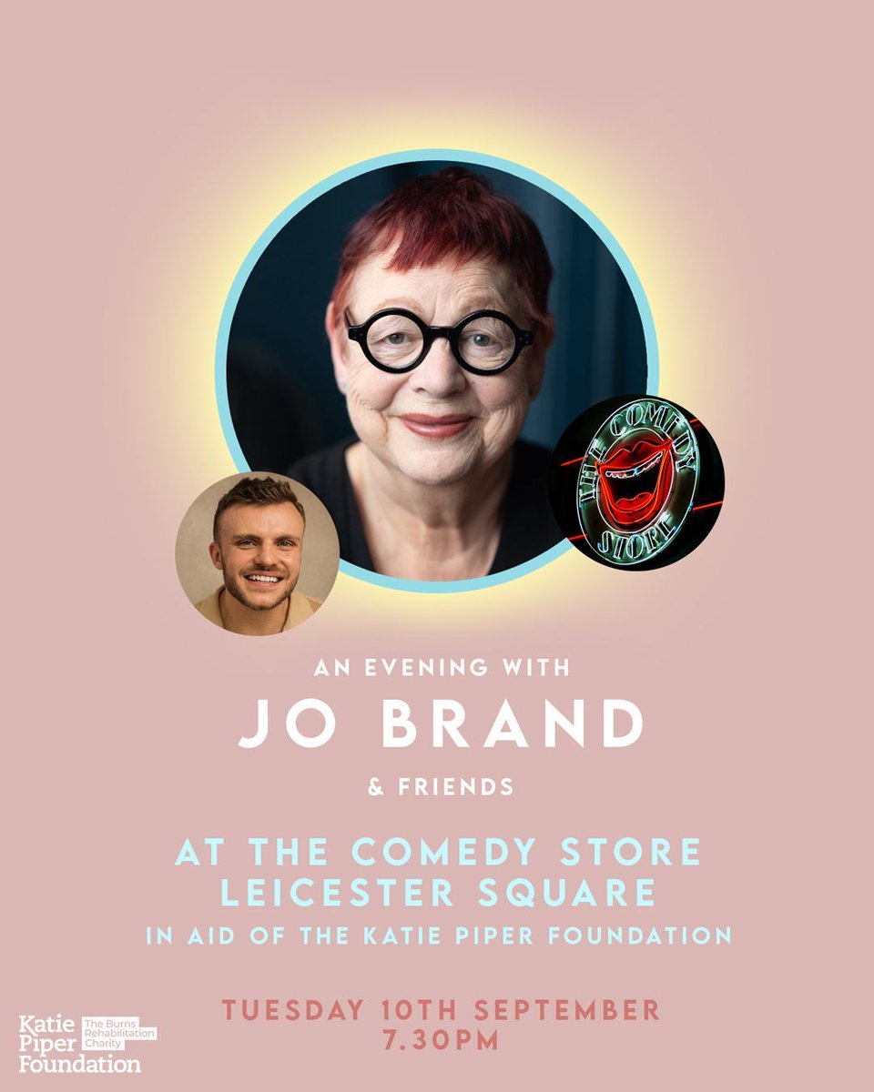 The @KPFoundation Comedy Show is BACK! 💥 Join us on Tuesday 10th September at the Comedy Store where we have an amazing line up of comedians performing, headlined by the iconic Jo Brand, to raise essential funds for the work we do! 🙌 Get tickets hereL buff.ly/40m4KU2
