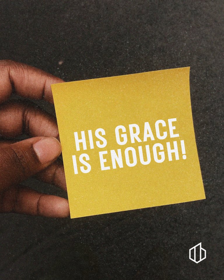 Embrace each day with confidence, knowing that His grace is more than sufficient for every task and trial. #OwnIt #SeekJoy #THCFamily #GodsGrace