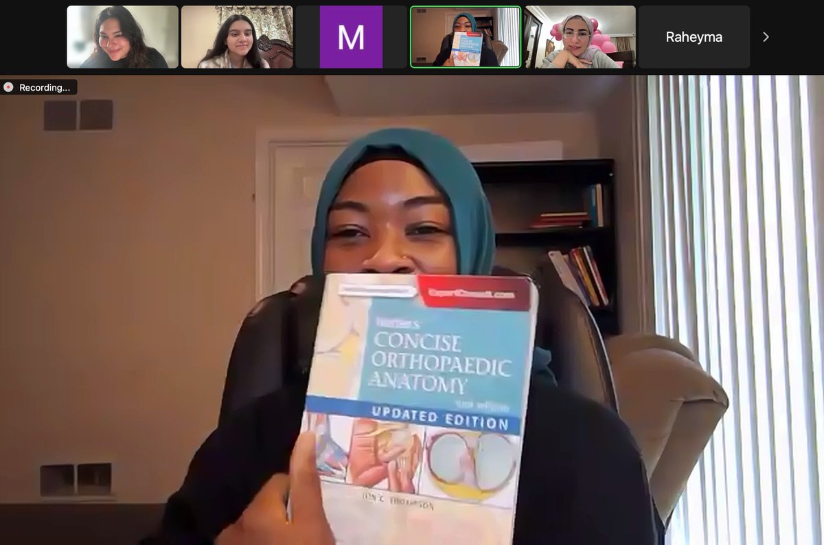 Raisa Rauf (she/her) (@raisa_rauf) on Twitter photo Hosted the first Muslim women in ortho event, where we got to hear from <a href="/Mubinah_Khaleel/">Mubinah Khaleel, D.O.</a> regarding her journey into orthopedics. Thank you so much for sharing your story! <a href="/MuslimWiO/">Muslim Women in Orthopedics</a> Hosted the first Muslim women in ortho event, where we got to hear from <a href="/Mubinah_Khaleel/">Mubinah Khaleel, D.O.</a> regarding her journey into orthopedics. Thank you so much for sharing your story! <a href="/MuslimWiO/">Muslim Women in Orthopedics</a>