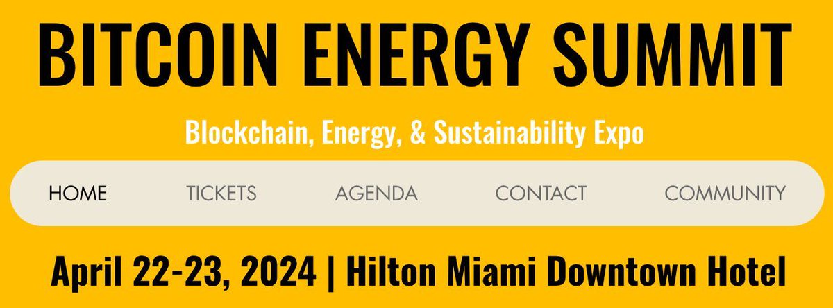 Will you be at @BitcoinEnergyS this coming week? @khalliburton will! Feel free to reach out if you want to: 1) Connect in person 🤝 2) Need a podcast guest 🎙️ 3) Want to nerd out on #bitcoinmining and #renewableenergy 🤓