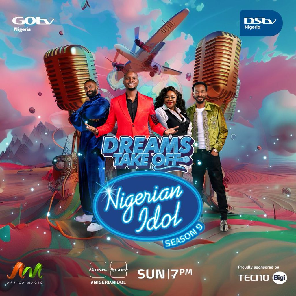 Nigerian Idol season 9 auditions will be showing live on Africa Magic at 7pm tonight 🤩 Watch it on AM Showcase (DStv channel 151), AM Urban (DStv channel 153), and AM Family (DStv channel 154). #NIGERIANIDOL