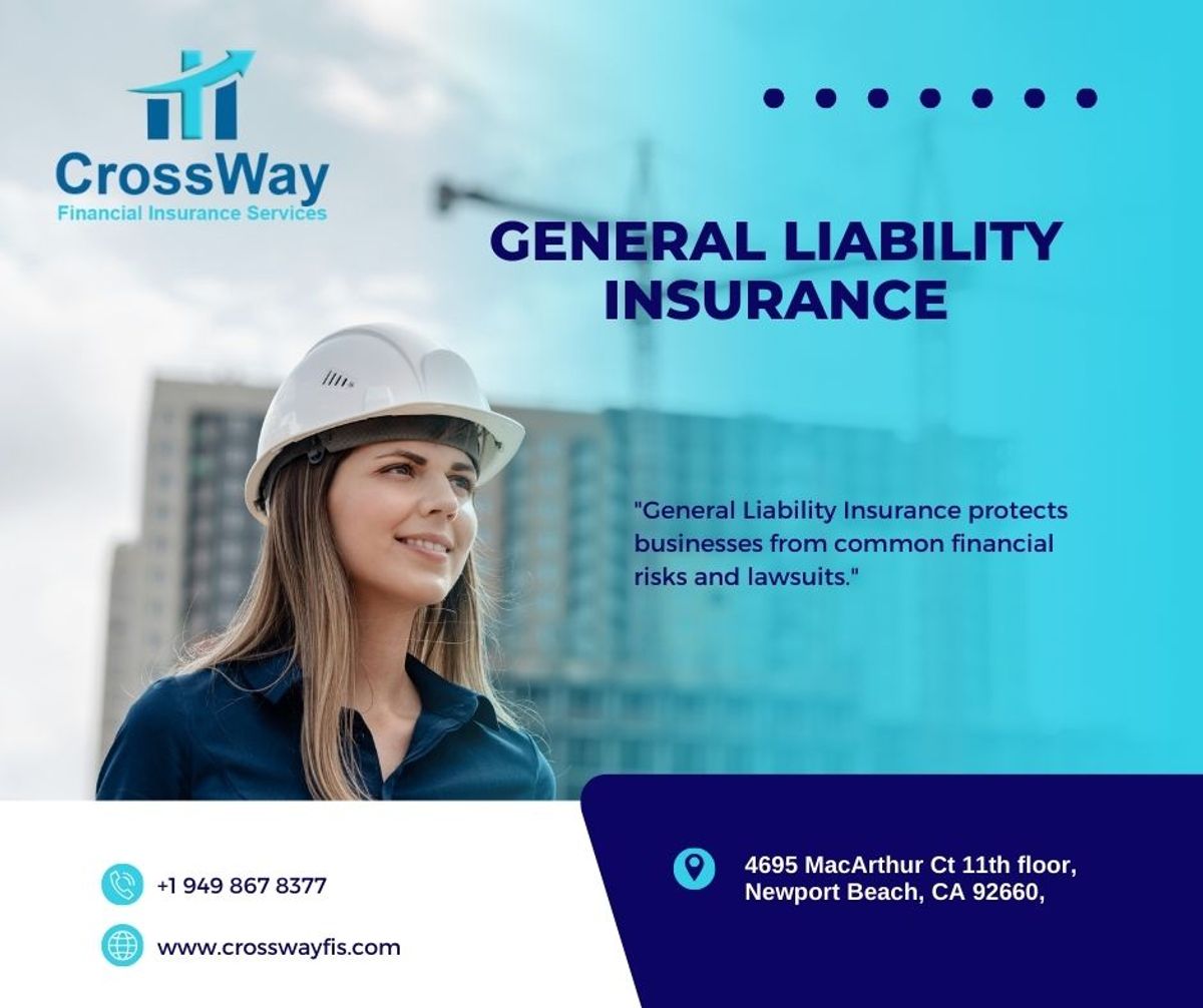 CrossWayFIS's tweet image. Step into the future with confidence, backed by the protection of CrossWay Financial Insurance Services' General Liability Insurance. 🏙️👷‍♀️#GeneralLiabilityInsurance #ProtectYourBusiness #RiskManagement #FinancialSecurity #california #newportbeach #texas #crossWayFIS #insuranc