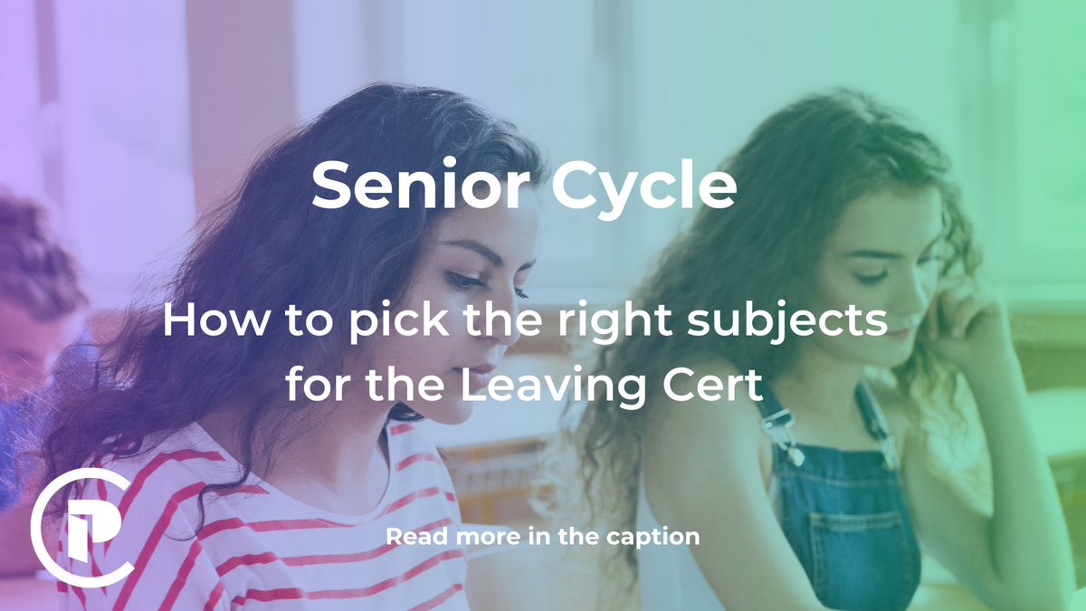 👋 Is your child struggling to find the right subjects to study for Leaving Cert? 

If so, we've got the guide for you 📖: ow.ly/RIq150RiS4M

#leavingcert #seniorcycle