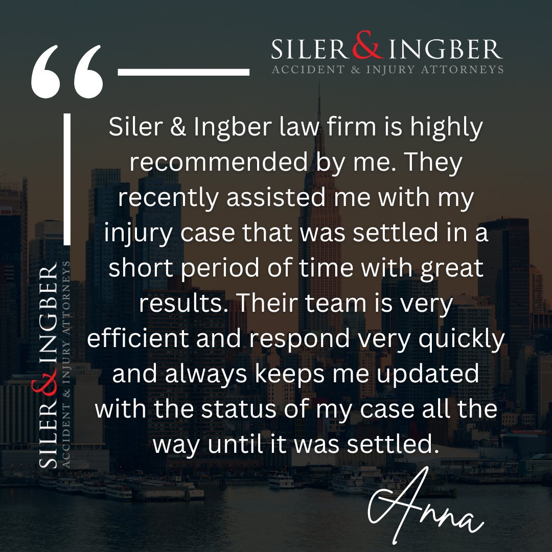 Anna, we appreciate your wonderful review and value all your feedback!

#thankyou #happyclient #grateful #sileringber #longislandattorney #longislandlawyer #nycattyorney #nyclawyer #testimonialtuesday