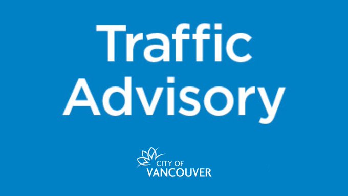 ⚠️ TRAFFIC ALERT: Stanley Cup Playoffs Game 1

📍 Various road closures in effect on game days.

📍 Plan ahead, expect delays & allow extra time when travelling in/out of downtown especially near @RogersArena.

📍 Consider transit/walking/cycling on game days 🚲 🚌🚶

#VanTraffic