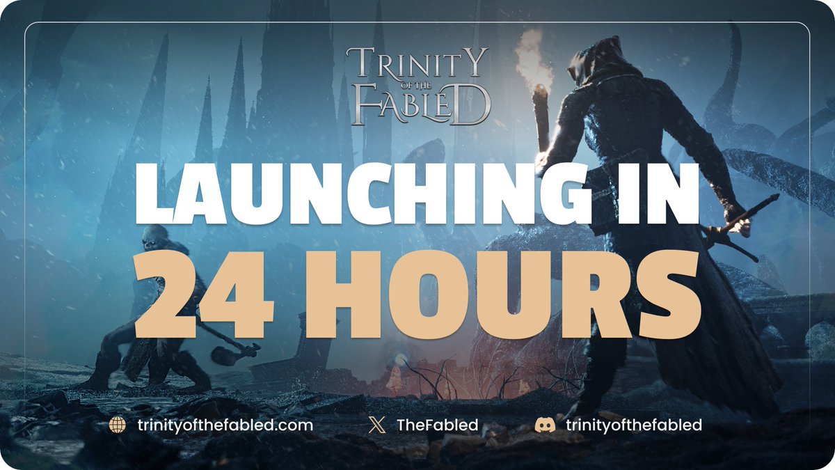 We’re just 2️⃣4️⃣ hours away from the Launch of @TheFabled $ABYS token! Where: TrustSwap Dashboard dashboard.trustswap.org When: April 22nd @ 5 PM UTC Join us in Telegram for live updates 💬 t.me/TrustSwap