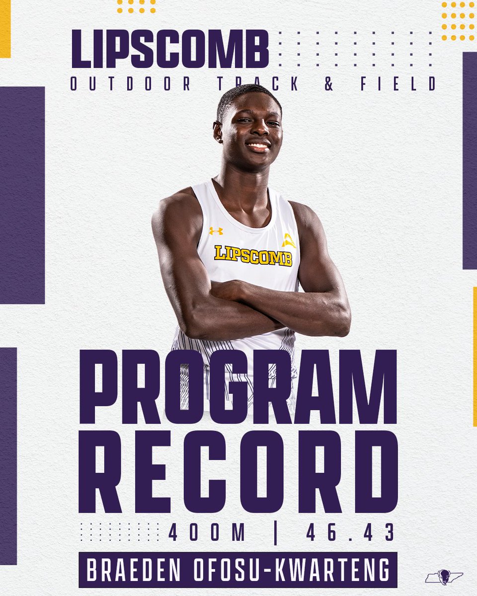 Lipscomb XC T&F tweet media