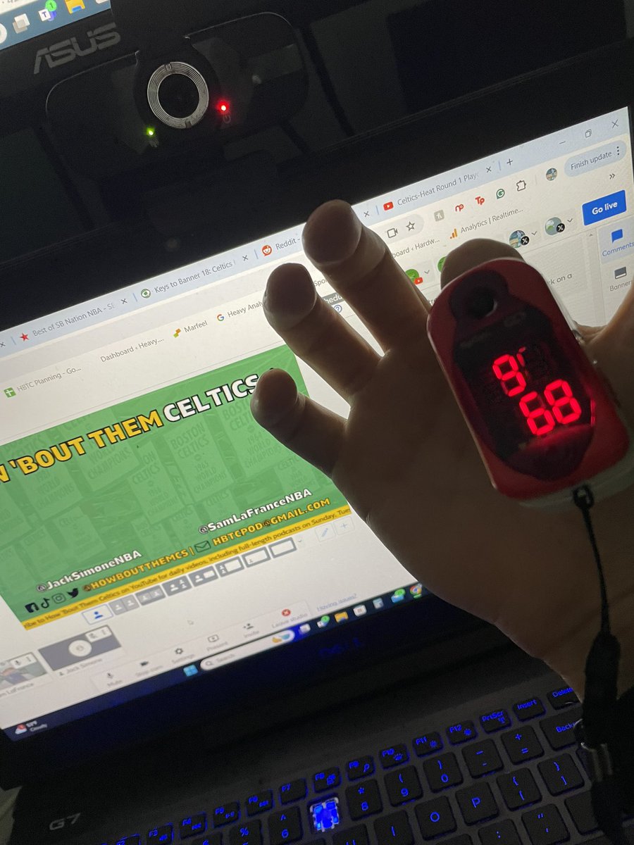 Official Game 1 heart monitor thread

Starting at 68 bpm