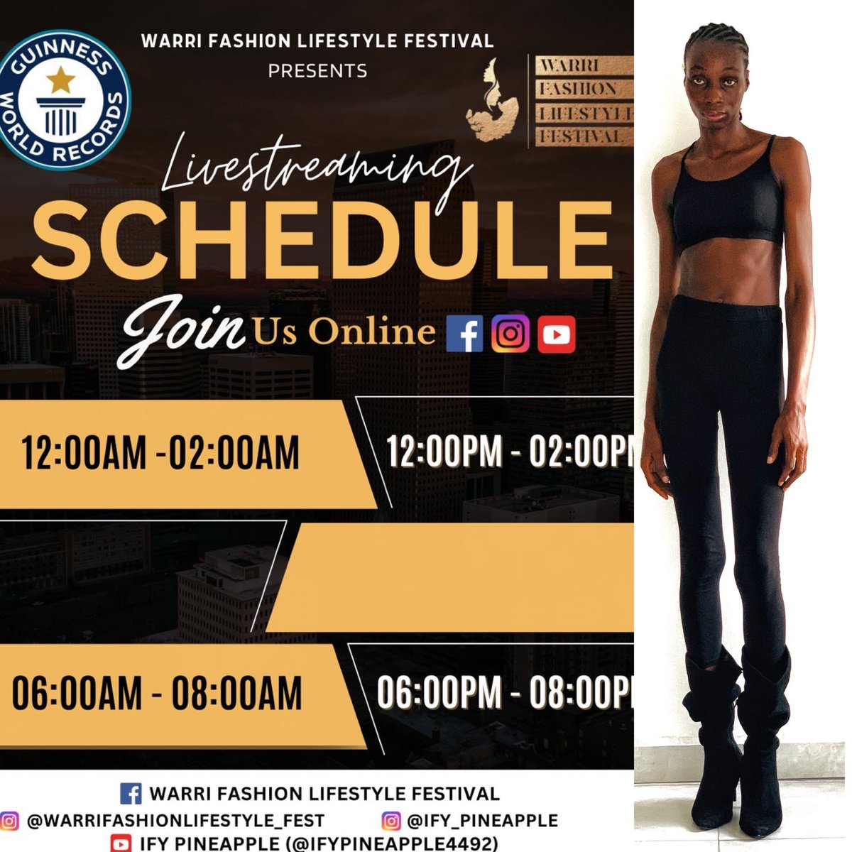 Few hours to go
#guinessworldrecord 
#ifypineapple 
#wflf 
#longestfashionrunway 
#100hoursmarathon 
#fashionrecordbreaker
#longestfashionshow