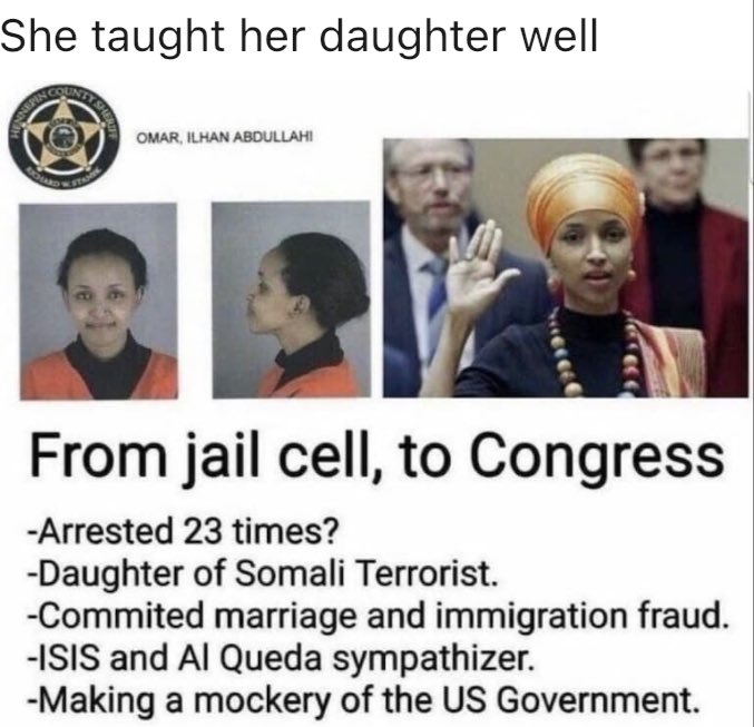 Do you really believe every single government agency didn’t know this this POS was coming and didn’t welcome her with OPEN ARMS⁉️