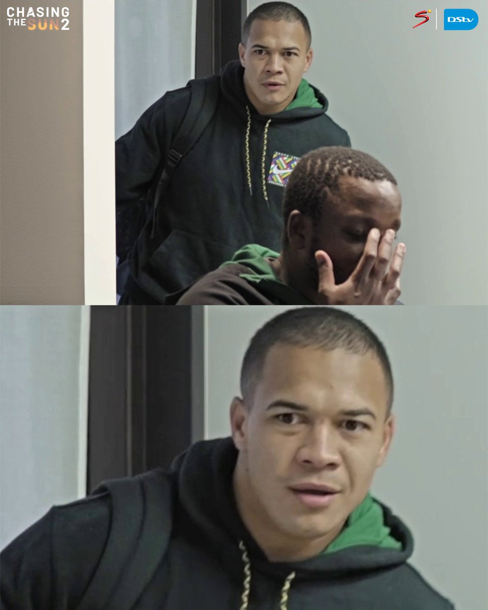 Cheslin Kolbe's face when he was summoned to the coaches meeting before the World Cup final 🤣 #ChasingTheSun2