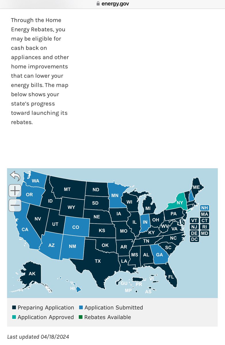 .So where are the hangups for processing the funding for these rebates? @EnergyCIO @eeregov @scenergyoffice @scgovernorpress #inflationreductionact energy.sc.gov/programs/fundi… @thestate @postandcourier @WhiteHouse