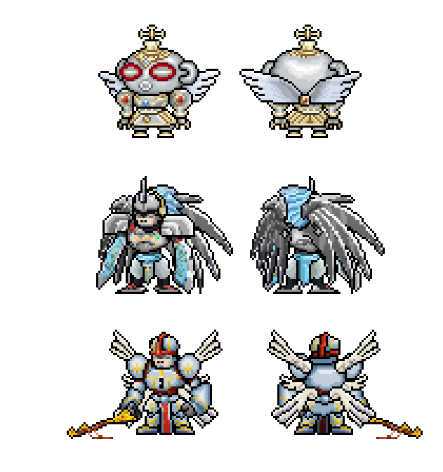 otro_jorch's tweet photo. Shakkoumon and some Digiangels that should be its cannon evolutions...
#Digimon #Shakkoumon #ClavisAngemon #SlashAngemon #Pixelart #fangame https://t.co/aAgONxT9PH