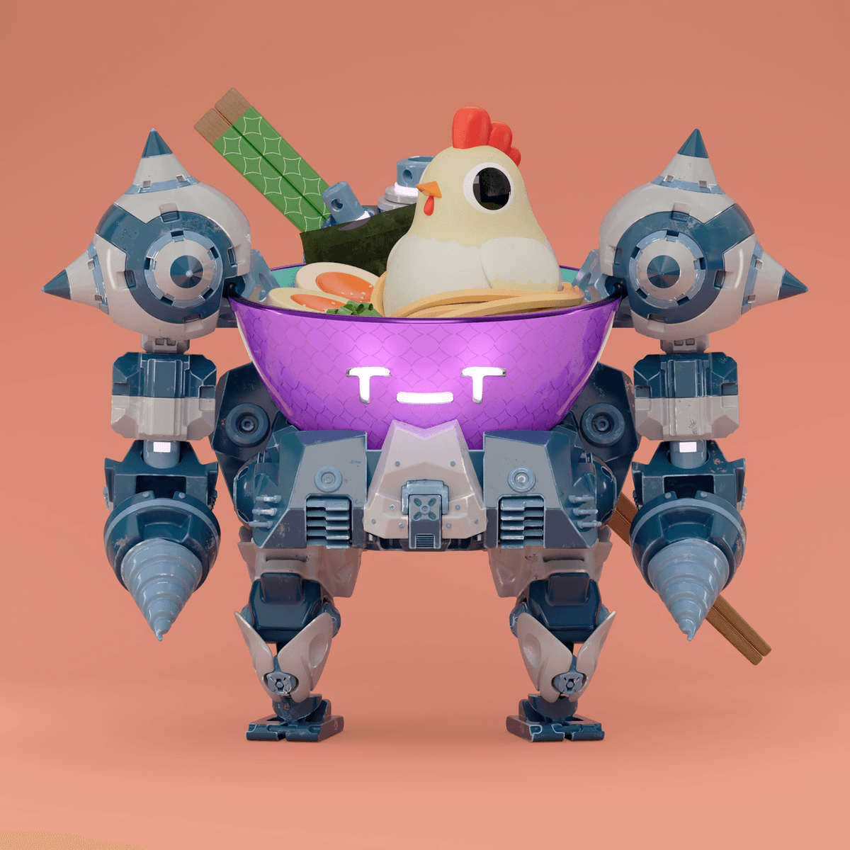 E-DASHI ✦ ROBO RAMEN tweet media