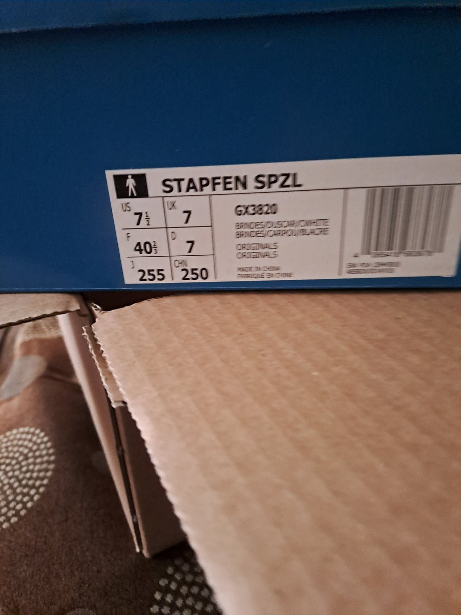 @adiFamily_ Stapfen SPZL BNIBWT UK7 looking to swap for the ZX620 SPZL BNIBWT from the same SPZL drop. RTs appreciated 🙏🍀