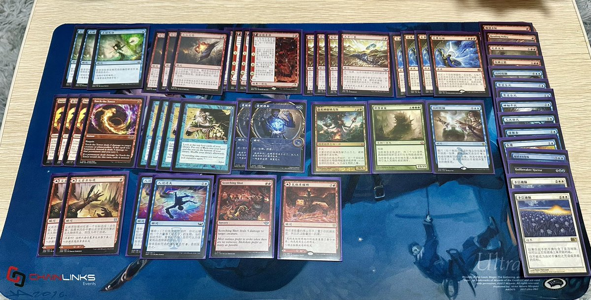 Masterwangwkr's tweet photo. In the first week of the S7 season, I was qualify for my 7th RC invation with Wurm Creativity in Shanghai. 
The “Old School” deck is still very competitive now. Why is the meta coverage so low? 
Leyline of Sanctity is awesome for black decks now.
@fireshoes @EiJunCHNZhenYin https://t.co/wmfmMSGymy