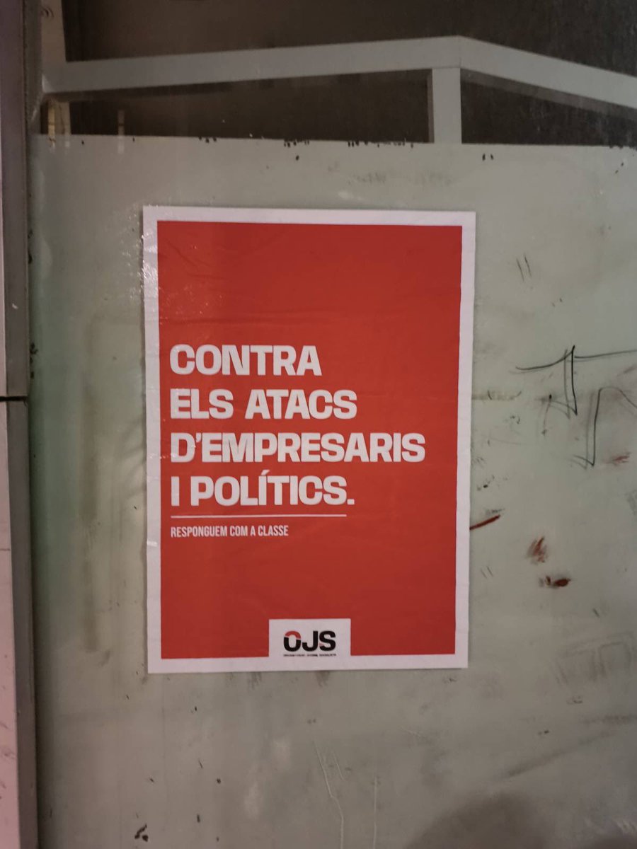 OJS_Tarragones's tweet photo. Demà, 22 d’abril, projectem el #PRISMA09 , “Palestina: Només si lluites existeixes” , al Campus Catalunya de la URV 🚩🔥 https://t.co/2Rbv8uKOPy