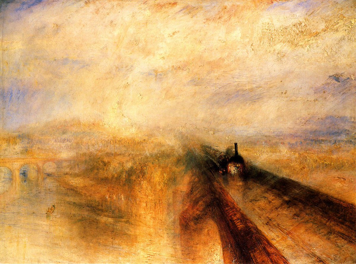 'Sólo cuando dejamos de tener miedo empezamos a crear'. Joseph Mallord William Turner. Artistas que admiramos. #arte #pintura