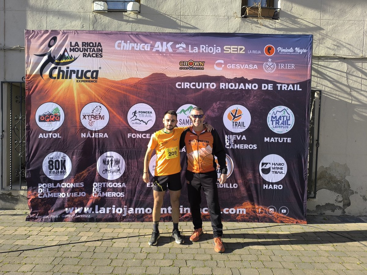 OrtigosaTrail's tweet photo. Hoy estuvimos corriendo desde Santurde de Rioja hasta Santo Domingo de la Calzada. En la Ocisa Sampol Experience.
@Chiruca 
@RadioRioja 
@crownsportnutri 
@VianaTrekking 
@AkMuseum 
@RTVELaRioja https://t.co/K8zgGwRCa5