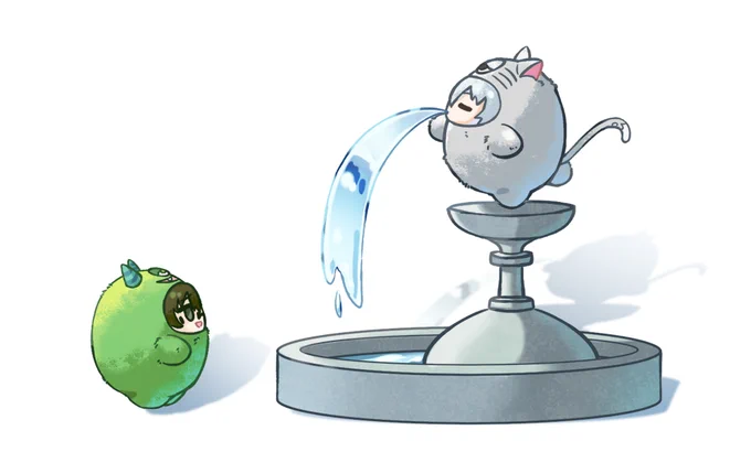モンがく噴水