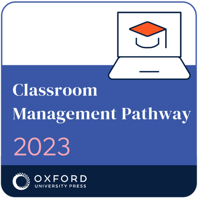 amarchal's tweet photo. Completely forgot about this 🫨😃 Professional development pathway, spending a minimum of five hours. It consisted of 5 short modules of input, tasks and reflection on topic 'classroom management'. The pathway was completed asynchronously between July and September 2023. #OUPpd https://t.co/1bU65YfsYg