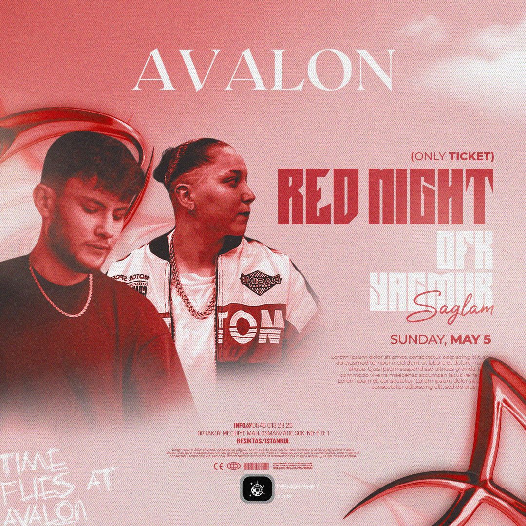 nightshiftorg's tweet photo. 5 MAYIS İSTANBUL AVALON! https://t.co/aqDbxcB7CC