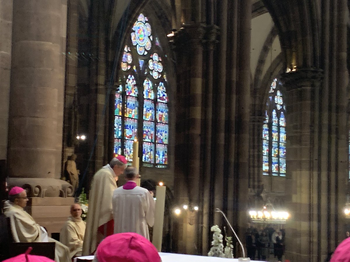 Le diocèse de Strasbourg accueille son nouvel archevêque, Mgr Pascal Delannoy. Prions pour lui et son ministère en Alsace, inauguré en ce dimanche du Bon Pasteur !
