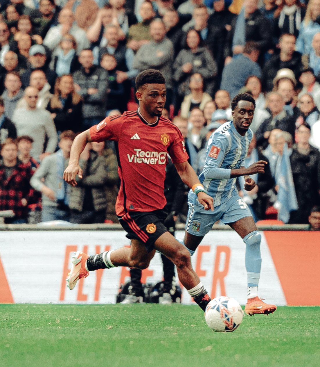 Coventry Denied Late Winner As Man Utd Scrapes To The FA Cup Final