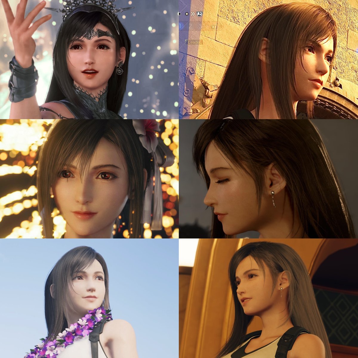 No matter what pose or angle, Tifa is the most beautiful girl in ff history ❤️😊 #TifaLockhart #FF7R