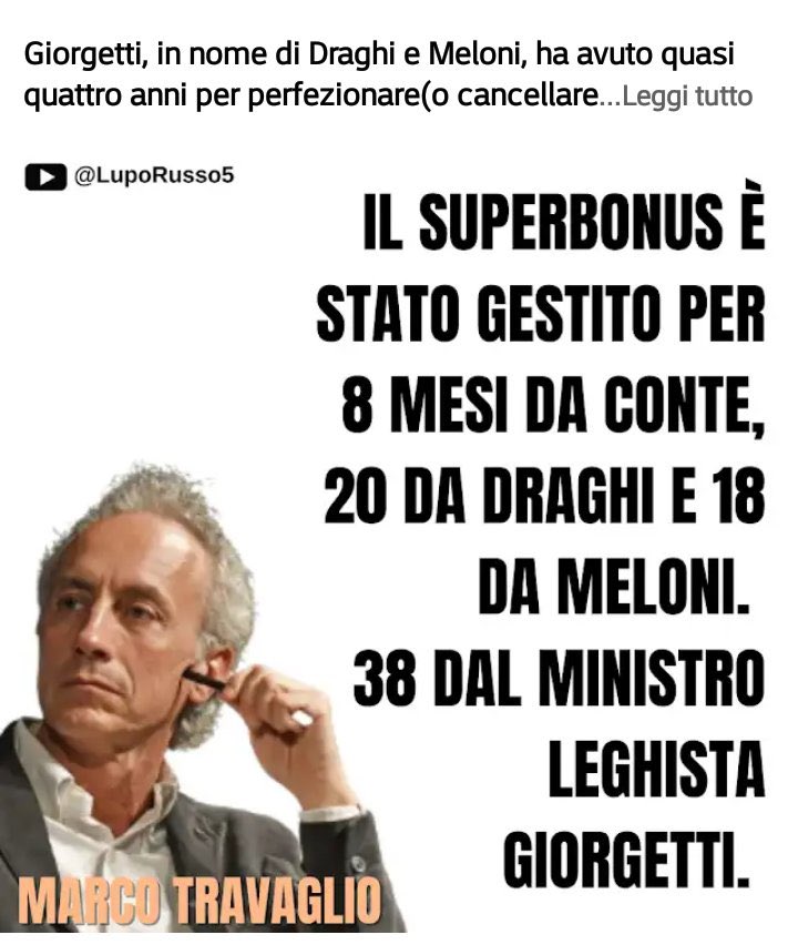 Sarò ripetitivo ma <a href="/GiuseppeConteIT/">Giuseppe Conte</a> non smette mai di stupirci. L’azzeccagarbugli di Volturara Appula, ormai sopraffatto dalla sindrome di Dunning Kruger (per chi non lo sapesse è la distorsione cognitiva che porta a sovrastimare le proprie capacità e conoscenze al punto di