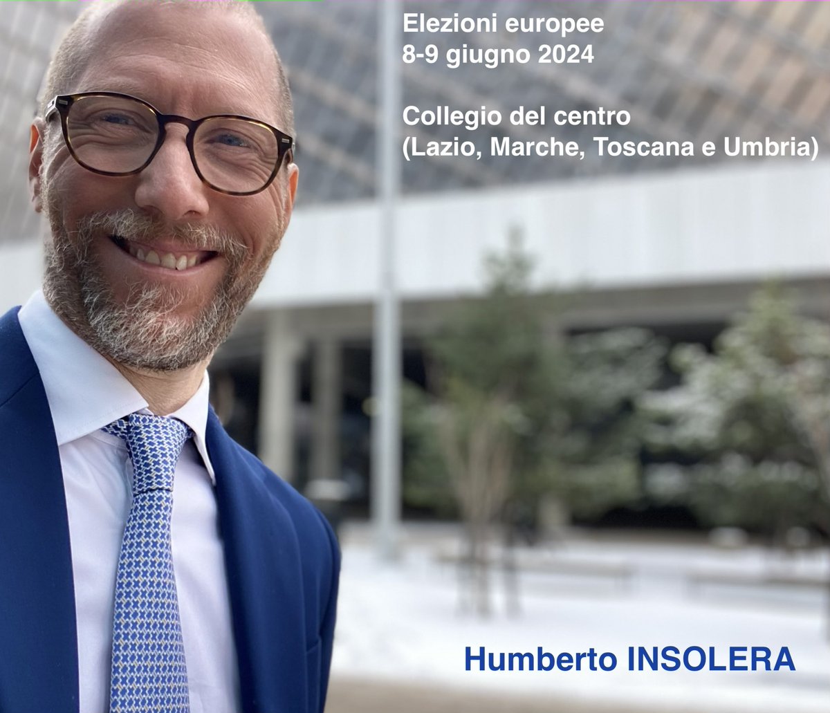 Humberto Insolera (@insolerah) on Twitter photo Sono candidato alle #elezionieuropee2024 insieme a una squadra guidata dalla capolista <a href="/ellyesse/">Elly Schlein</a>. Ringrazio Elly, e il team del <a href="/pdnetwork/">Partito Democratico 🇮🇹 🇪🇺</a> per la fiducia. Iniziamo un'Europa stabile e coesa, guidata da una leadership forte e orientata verso il progresso comune di tutti. Sono candidato alle #elezionieuropee2024 insieme a una squadra guidata dalla capolista <a href="/ellyesse/">Elly Schlein</a>. Ringrazio Elly, e il team del <a href="/pdnetwork/">Partito Democratico 🇮🇹 🇪🇺</a> per la fiducia. Iniziamo un'Europa stabile e coesa, guidata da una leadership forte e orientata verso il progresso comune di tutti.