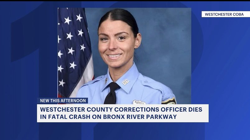 RIP: Westchester County NY Correction Officer killed in Bronx River Parkway crash westchester.news12.com/westchester-co…